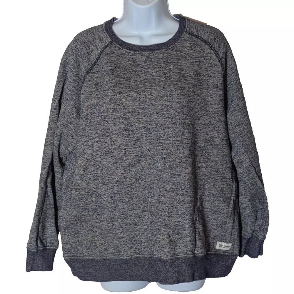 BANKS JOURNAL SWEATSHIRT sweater Sz LARGE 100% ORGANIC COTTON TRULY STUNNING !